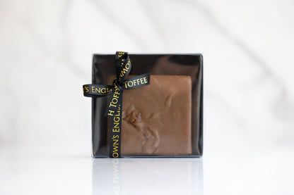 Premium coffee fudge candy packaged for gifting