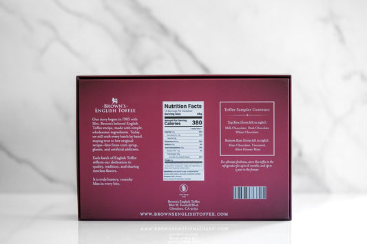 English Toffee Sampler - Brown’s English Toffee